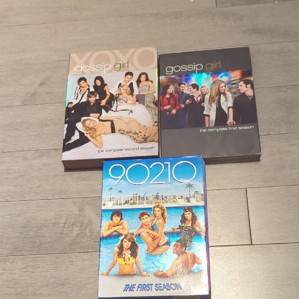 Gossip Girl  ( Seasons 1 &2 ) and 90210  ( Seasons 1 )DVD Box Sets
